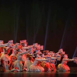 优选小荷风采丰收 麦田希望V田野麦田童话 稻田舞蹈服儿童暖暖