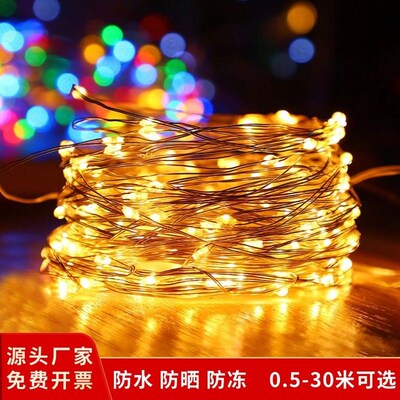 精选diy彩灯灯串灯笼灯芯闪灯串灯满天星串灯MLED小氛围装饰用灯