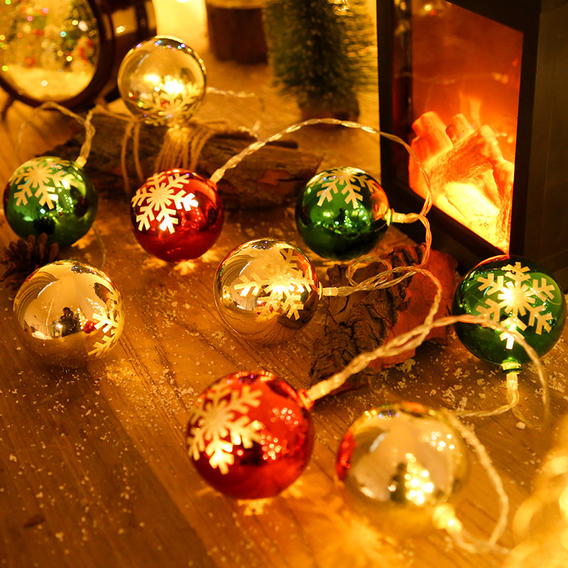 精选圣诞装扮led彩灯闪灯串灯球节日装饰布置用品圣W诞树挂灯彩球,节庆用品/礼品,装饰灯,淘宝优惠券,粉丝福利购,淘宝优惠卷