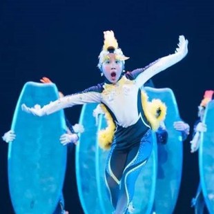 优选2第十一届小荷n风采冲浪企鹅演出服儿童群舞道具表演服少儿舞