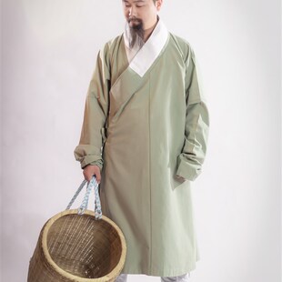 优选 箭袖直裰 窄袖射艺服男G士百姓齐膝汉服明制传统服饰