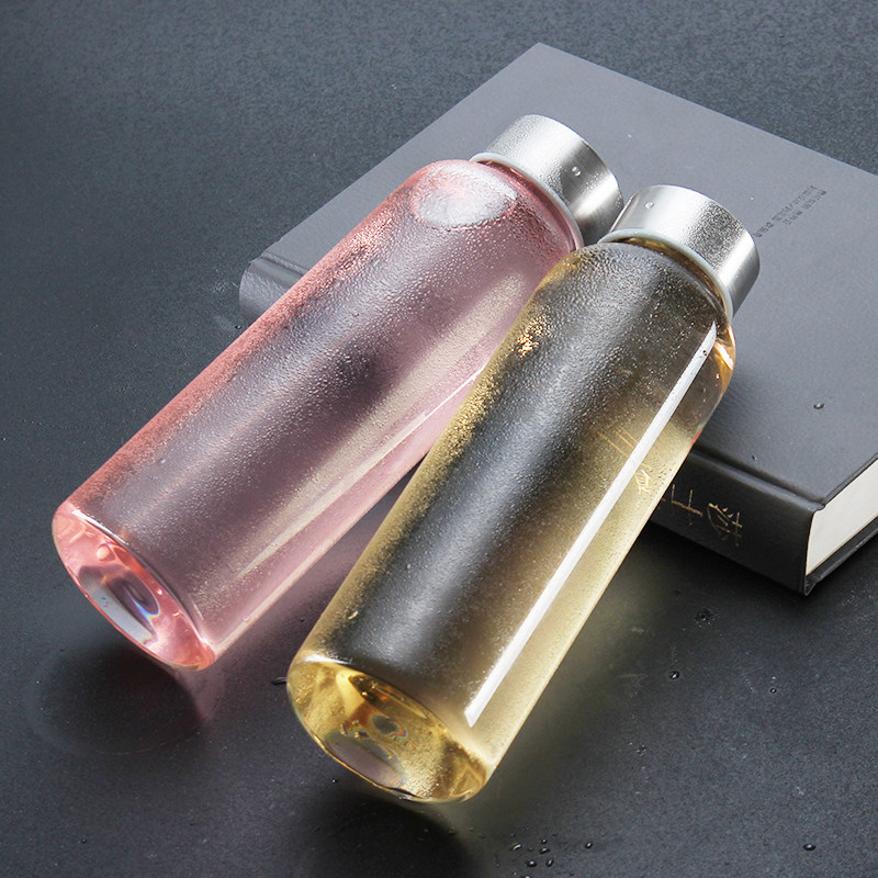 耐热玻璃杯带盖车载水瓶随手水杯韩国女学生便携防漏杯花茶杯柠檬,餐饮具,玻璃杯,淘宝优惠券,粉丝福利购,淘宝优惠卷