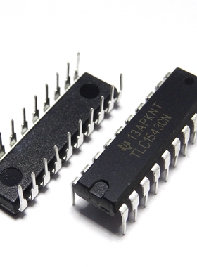 直插 TLC1543CN DIP-20 10位模数转换器 38KSPS 进口原装 TI德州