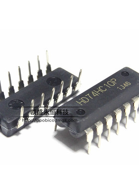 直插 HD74HC10P 74HC10P DIP-14 SN74HC10N 三重3输入阳性 全新
