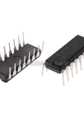 直插 SN74LS175N 74LS175 HD74LS175P DIP-16 芯片四路D-型触发器