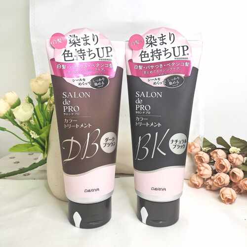 日本Dariya塔莉雅植物染发膏遮白