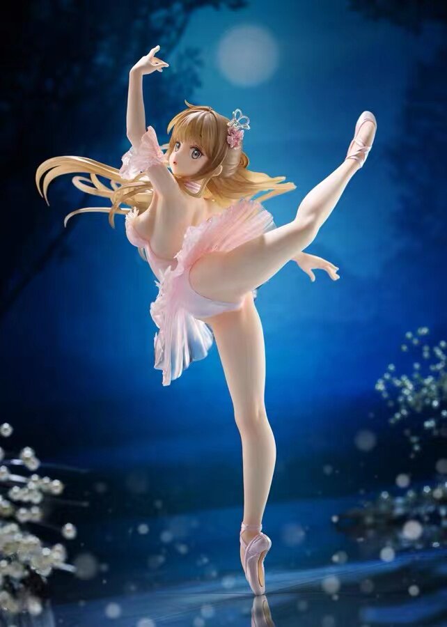 芭蕾舞团的白鸟少女 白天鹅少女手办动漫二次元模型摆件生日礼