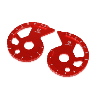 适用雅马哈TW200 XT250改装传动链条调节器后轮后平叉调节器配件