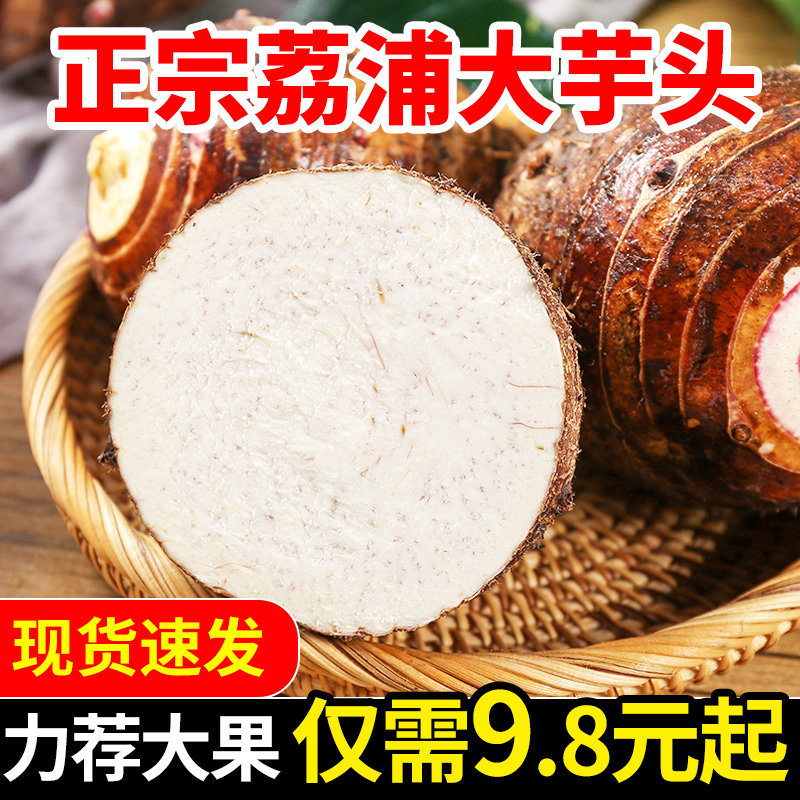 广西荔浦新鲜大芋头9斤正宗农家自种蔬菜香芋头槟榔芋艿旗舰店