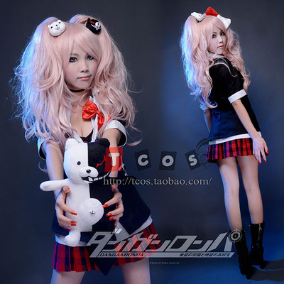 TCOS 弹丸论破 Dangan Ronpa 江之岛盾子cosplay服装女 现货