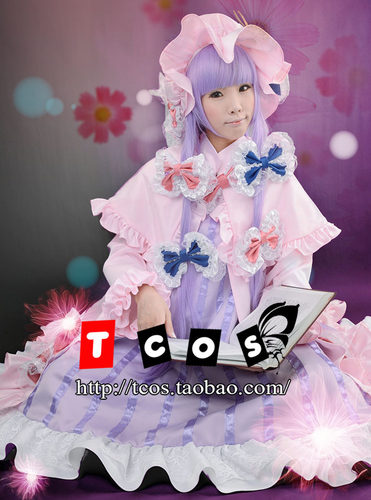 天依漫品帕秋莉cosplay连衣裙