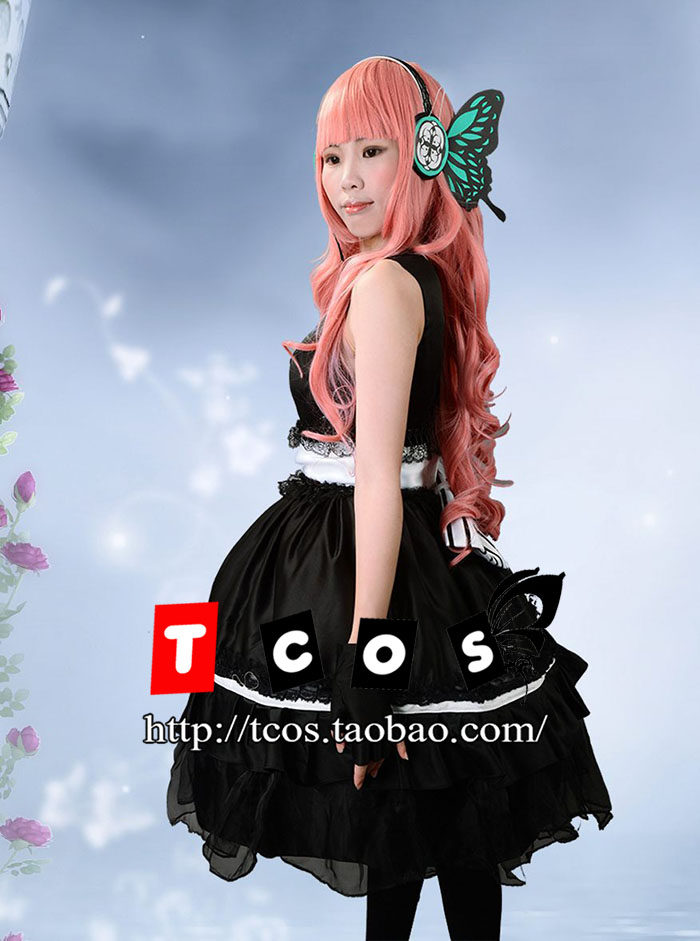 tcos v家 vocaloid 巡音 luka magnet版 巡音cosplay服装女