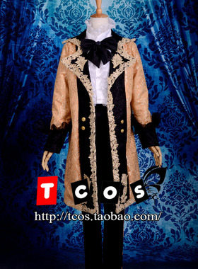 TCOS V家cosplay vocaloid 镜音双子cos服装 恶召使 镜音连cos服