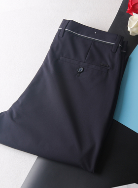 HL28291海系列男款休闲裤商务弹力裤工装长裤上班青年绅士春夏款