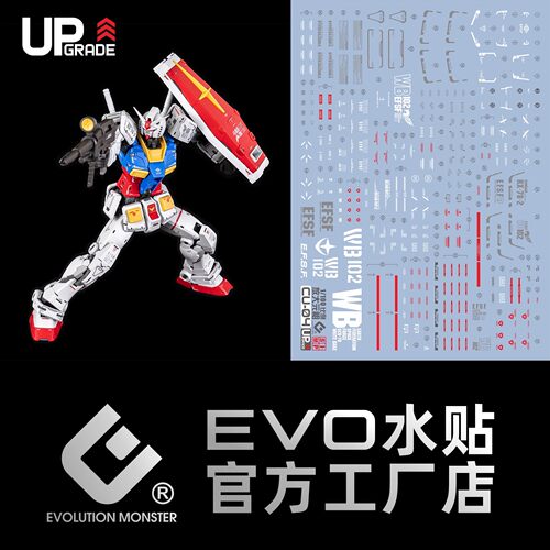 EVOCU04胖虎元祖荧光水贴