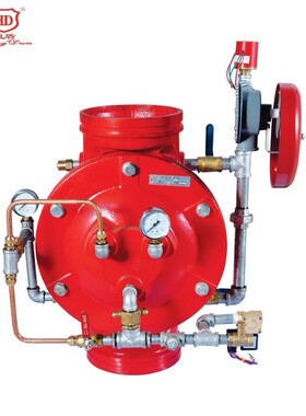 恒盾消防 隔膜雨淋报警阀（沟槽式）ZSFM100-200证书齐全厂家直销