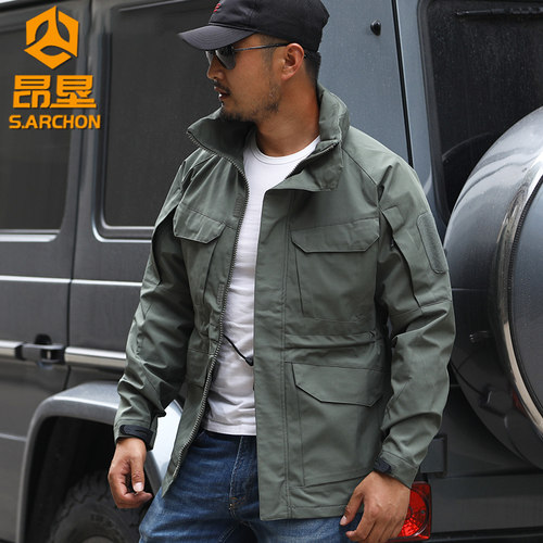 谍影冲锋衣防水春夏男士