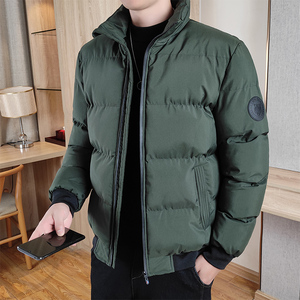 特步清仓男士羽绒服秋冬季加厚保暖休闲立领修身防寒棉衣外套潮流