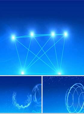 星空畅想 人屏互动秀 2106企业年会 双人舞蹈 led背景视频素材