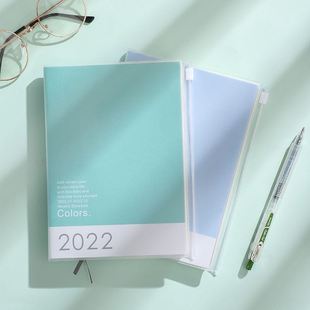 一周两页日程本2026年A5薄款月日周计划备忘录日历便携年历记事本