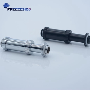 FREEZEMOD全铜电脑水冷接头BSSJT-41显卡SLI交火可伸缩双外螺纹