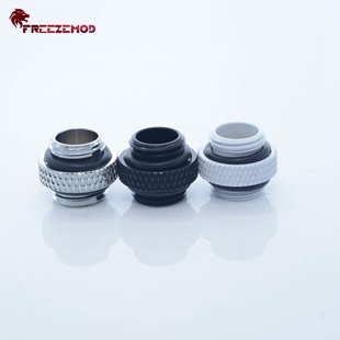 FREEZEMOD电脑水冷接头HDS DT10B双外牙对接头迷你对丝G1
