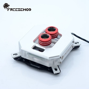 FREEZEMOD电脑CPU水冷头2020款 2020I液晶温度显示VA屏 UPR