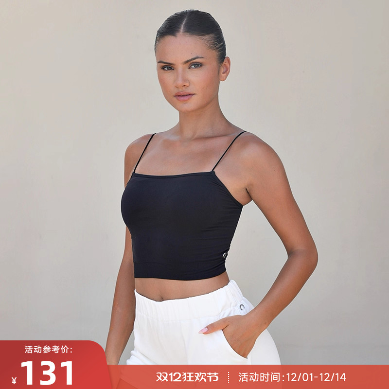 RESHAPE/重塑之路 轻强度带胸垫无缝针织运动背心吊带Everyday