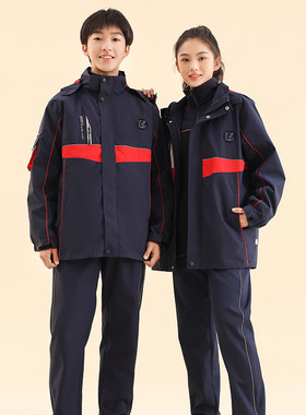 校服套装班服冲锋衣学院风小学生