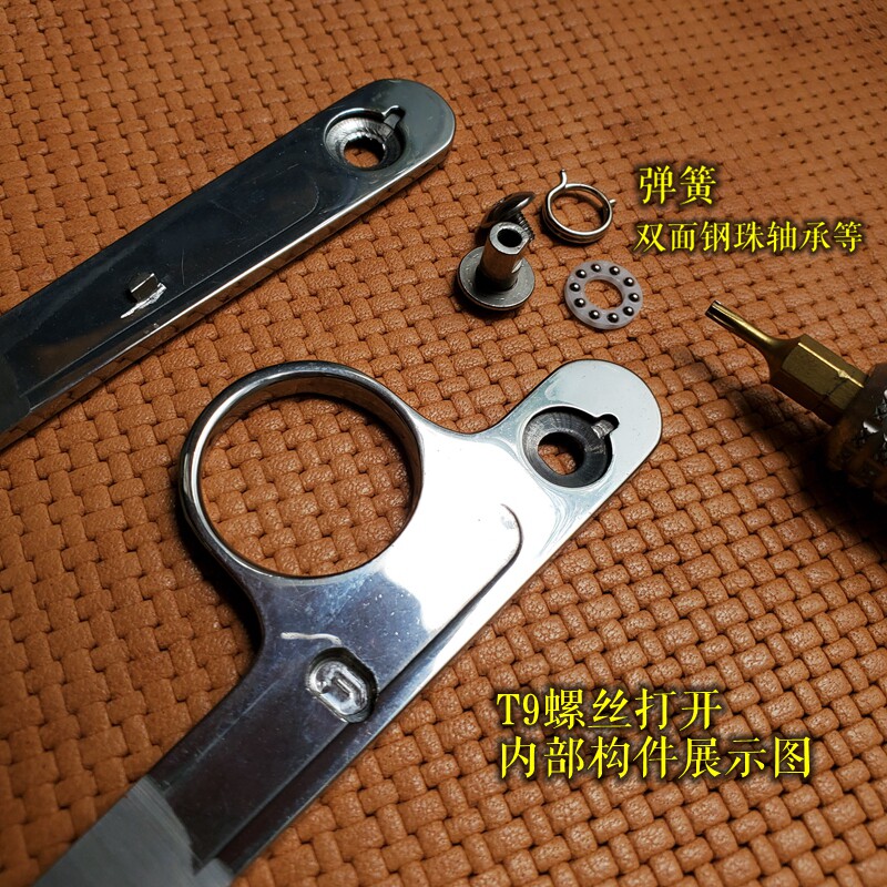 U자형 링 버클 실 머리 천 머리 가위 스테인레스 스틸 EDC 일상 생활 칼 가위 빈티지 손으로 새긴