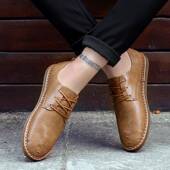 小皮鞋 正品 版 男韩士社会小伙休闲搭鞋 男英伦潮流百软底驾车豆 秋季