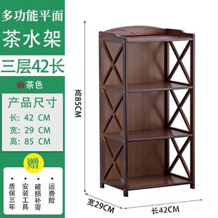 正品中门式覆经古书柜，带储物架的竹储物柜，落地式书架，型简单