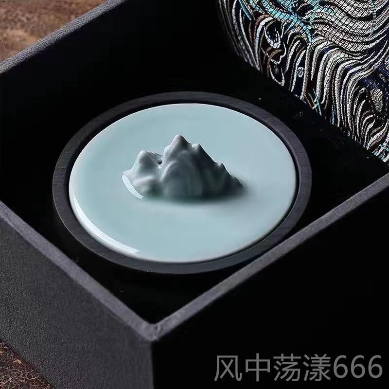 正品天一堂香书法用带盖砚台天毛然原石墨碟文房四宝墨笔书法国画