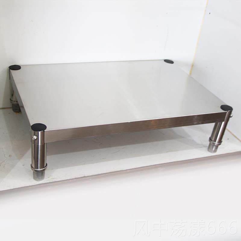 正品厨房单层不锈制钢架子置层物架防潮架层架定一订制定单做层小