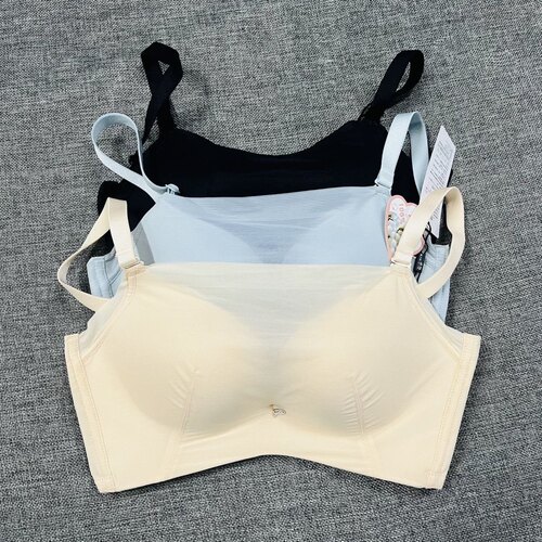 依之妮无钢圈内衣女中厚款