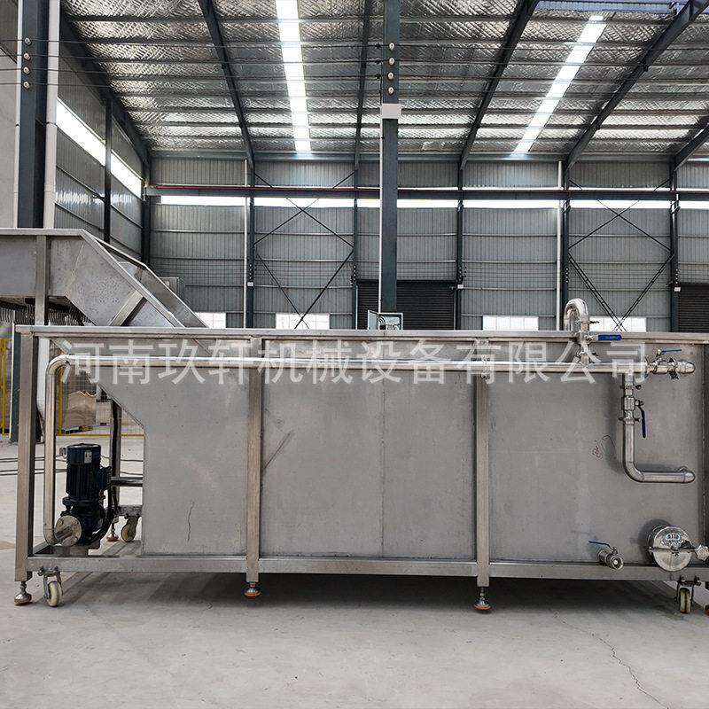 全自动苹果果蔬气泡清洗机商用手剥笋辣椒洗菜机