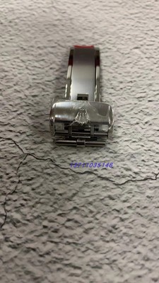 适用劳力士切利尼皮带表扣折叠扣原装款蝴蝶扣皮带扣904钢高品质