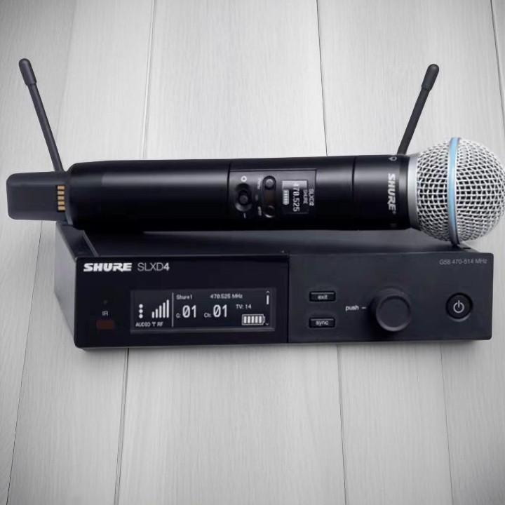 Shure SLXD4 BETA58A Simsiz Əl Mikrofonu