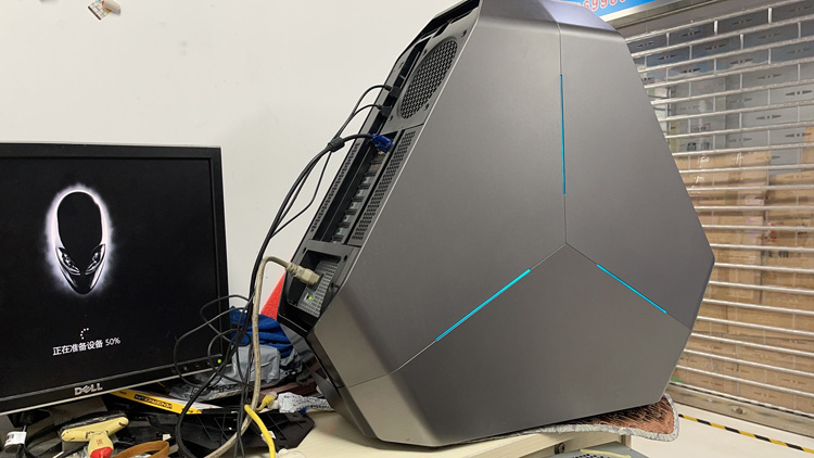 外星人 alienware area51 r5酷睿i9大三角X299原装水冷准系统