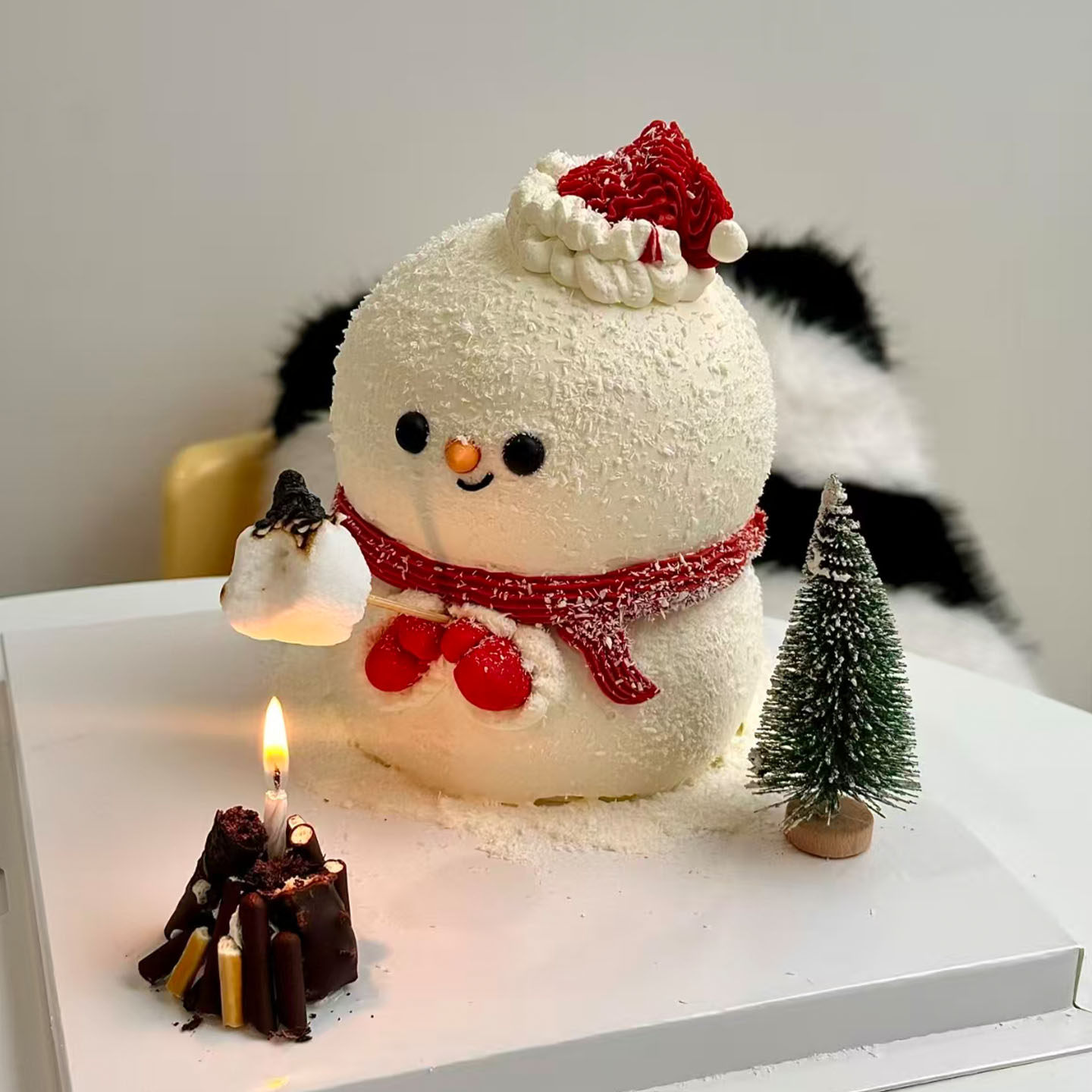 网红新款雪人烤棉花糖烤火圣诞节冬季生日蛋糕北京天津上海全国送,零食/坚果/特产,生日/节日蛋糕,淘宝优惠券,粉丝福利购,淘宝优惠卷