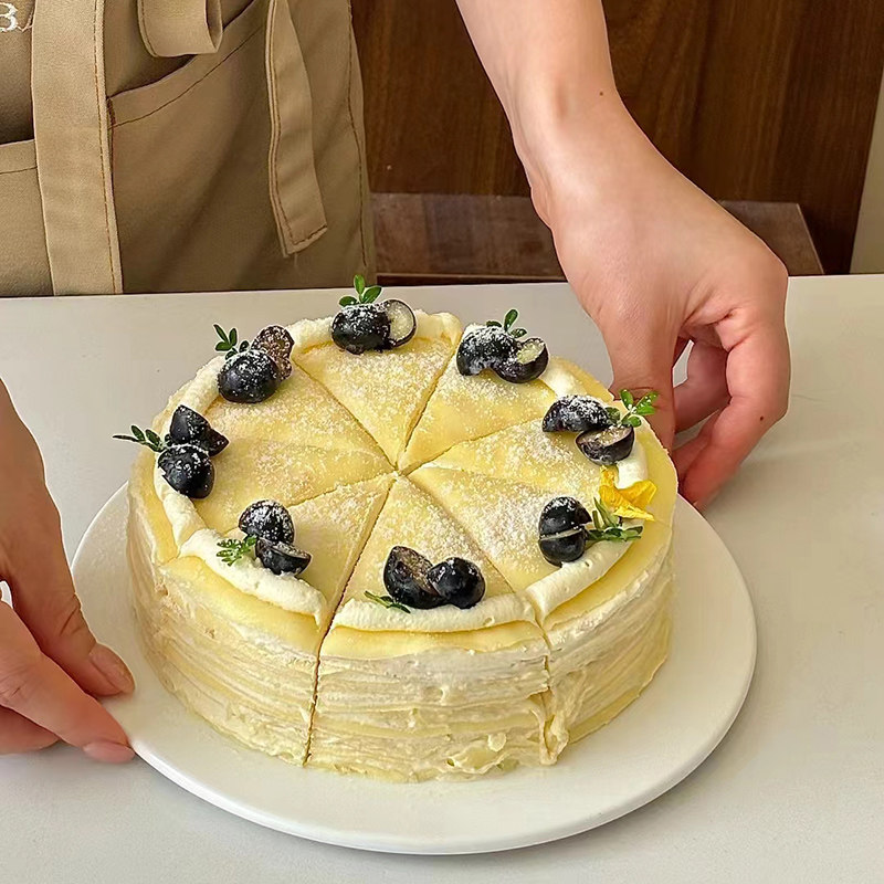 定制榴莲抹茶草莓芒果爆浆男女榴恋千层蛋糕北京天津上海全国配送