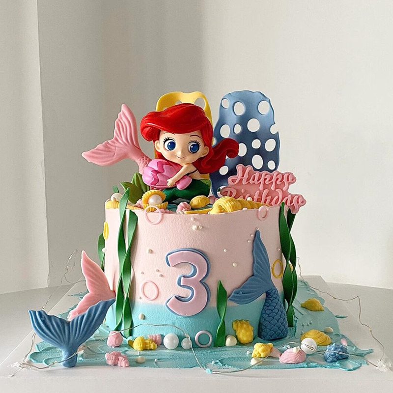 网红美人鱼公主双鱼座祁煜鱼尾生日蛋糕北京天津上海全国同城配送,零食/坚果/特产,生日/节日蛋糕,淘宝优惠券,粉丝福利购,淘宝优惠卷