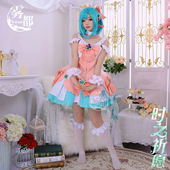 瑶时之愿境cos王者荣耀瑶妹云中君时之愿境 cos女装 情人节限定