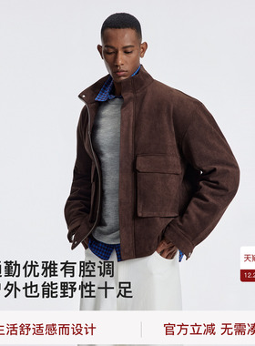 【无界穿行·wherever】BODYDREAM老钱风工装夹克男短宽棉服外套