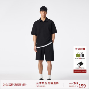 短袖 polo衫 刺绣宽松休闲夏季 BODYDREAM 套装 新款 t恤短裤 BM男士