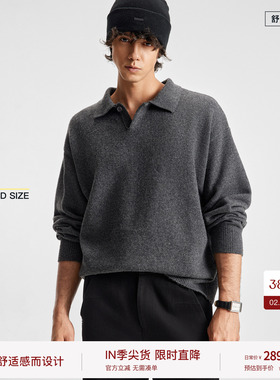 【总裁毛衣 2代】BODYDREAM老钱毛衣男GeekChic羊毛衫海鸥领线衣