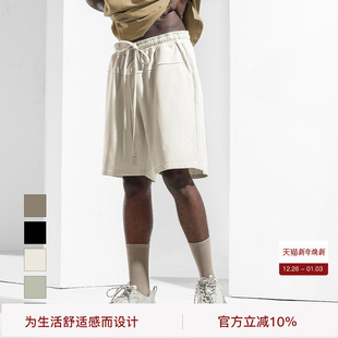 子宽松直筒休闲裤 裤 大码 五分裤 BODYDREAM短裤 健身运动卫裤 男夏季