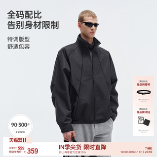 BODYDREAM户外三防冲锋外套男款2026新款男装秋机能风立领夹克