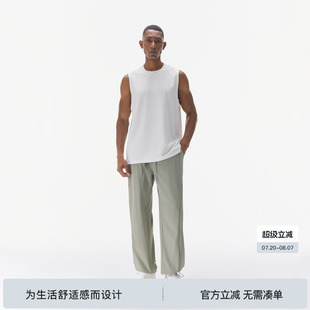 T恤 简约百搭坎肩宽松针织无袖 BODYDREAM BM华夫格肌理感背心男款