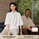 复古运动休闲翻领重磅情侣t恤潮 男美式 BODYDREAM华夫格短袖 Polo衫
